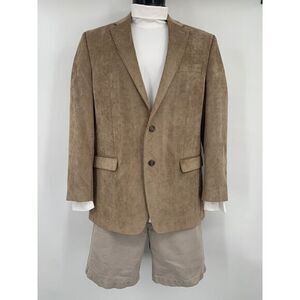 Lauren Ralph Lauren Vintage Tan Corduroy Men's Blazer‎ Size 44L